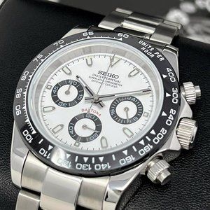 Seiko White Panda Daytona 2023 Luxury Chronograph | Chrono | Seiktona Seikotona